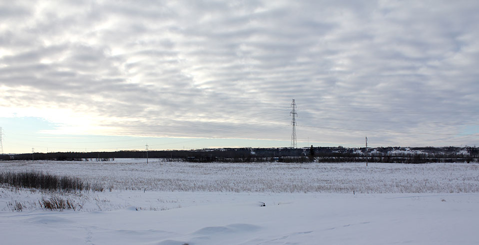 View Looking Southwest - Winter