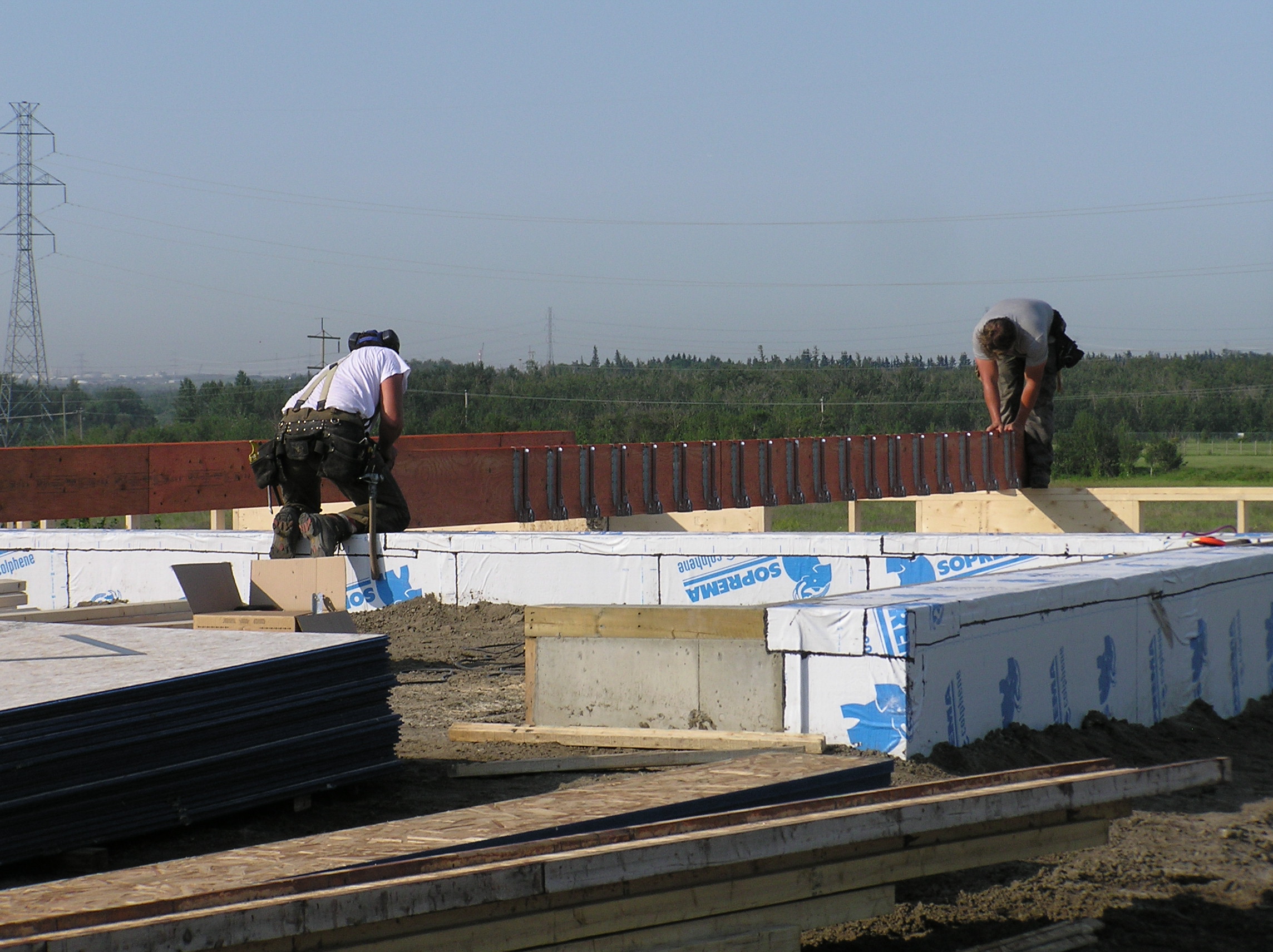 Basement Framing and Main Floor « Cottonwood Passive House
